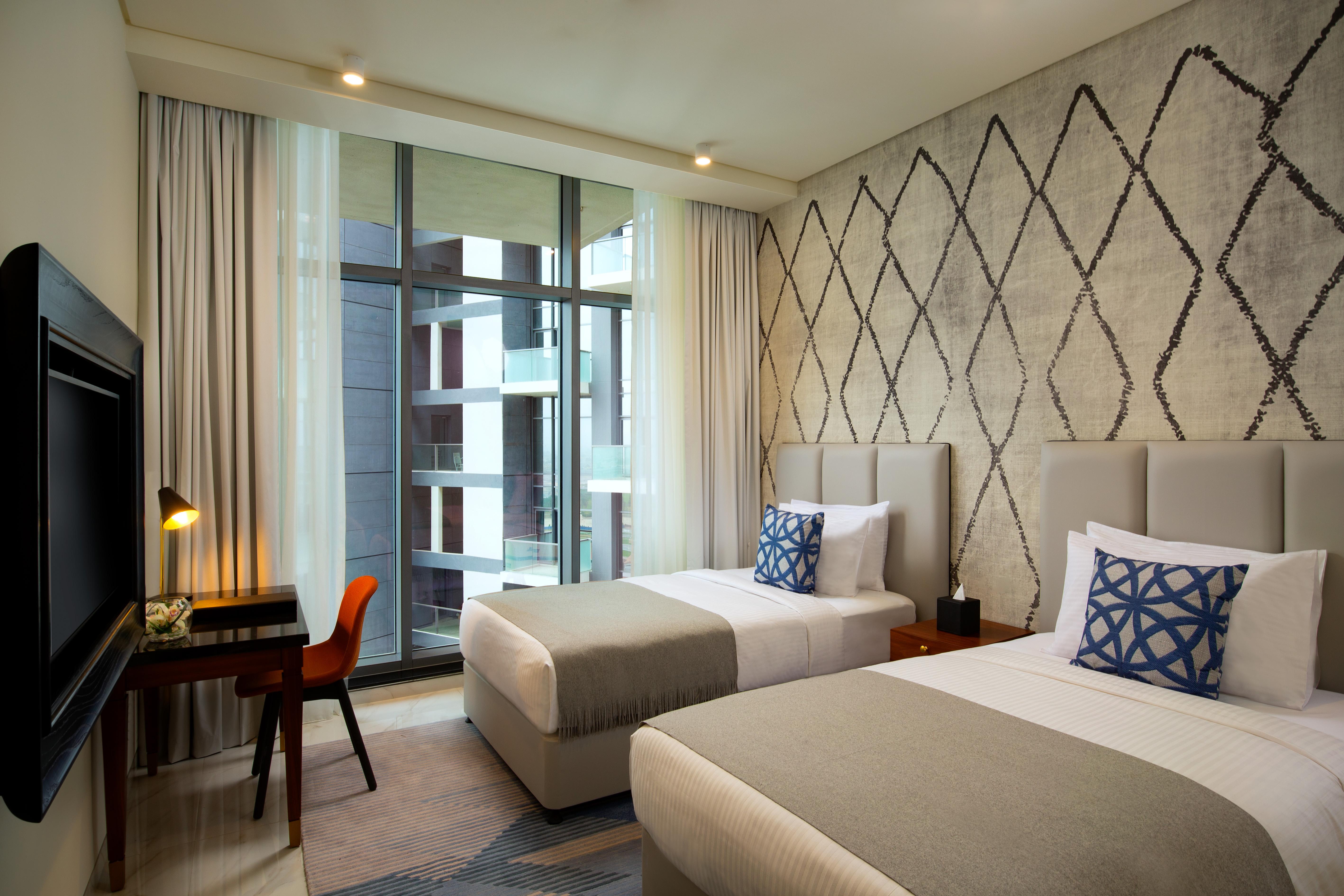 มิลเลนเนียม เอเตรีย บิสซิเนส เบย์ Aparthotel ดูไบ ภายนอก รูปภาพ Deluxe Room